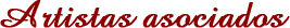 Artistas asociados